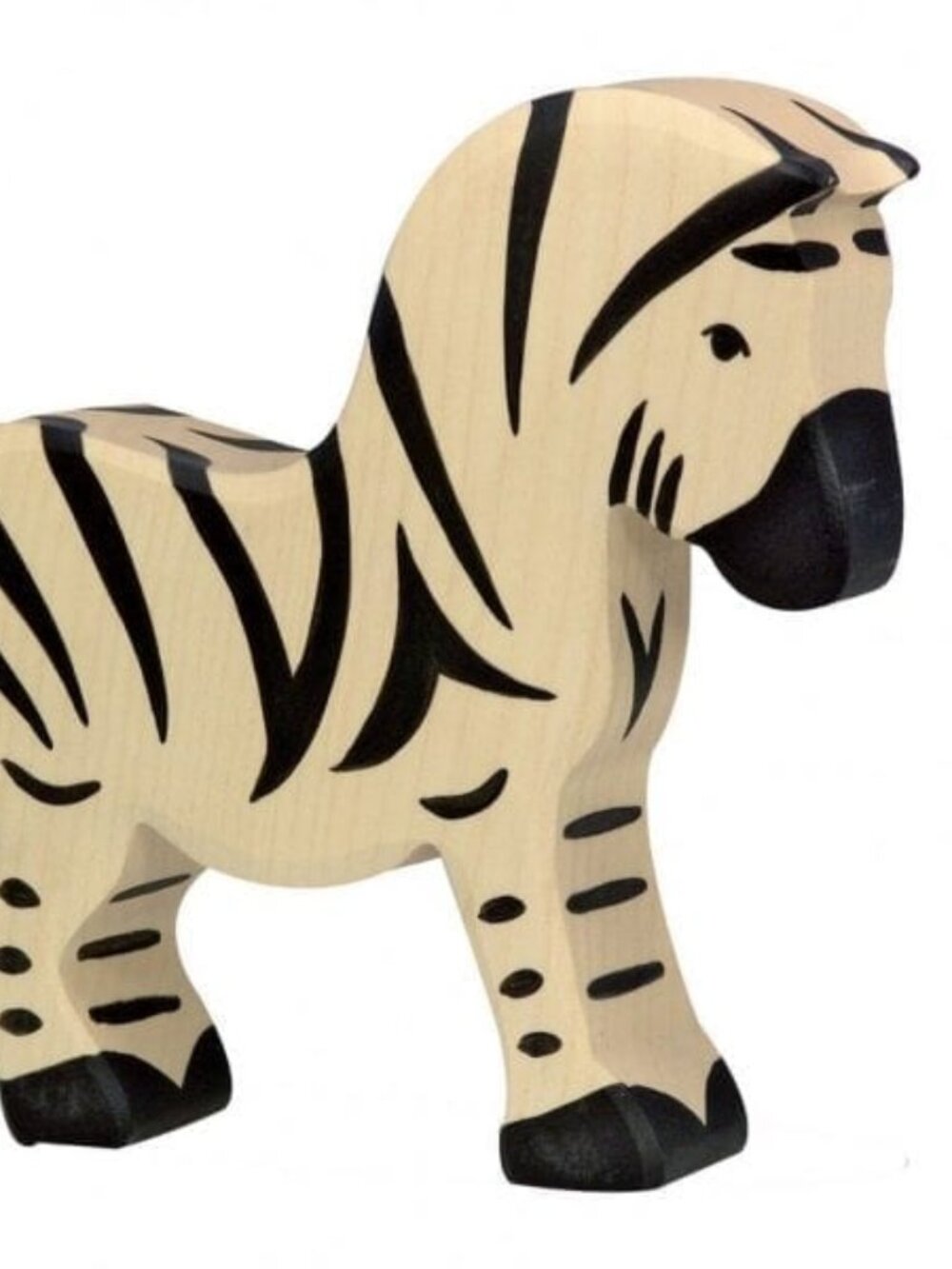 NWT Holztiger Wooden Toys Zebra Male